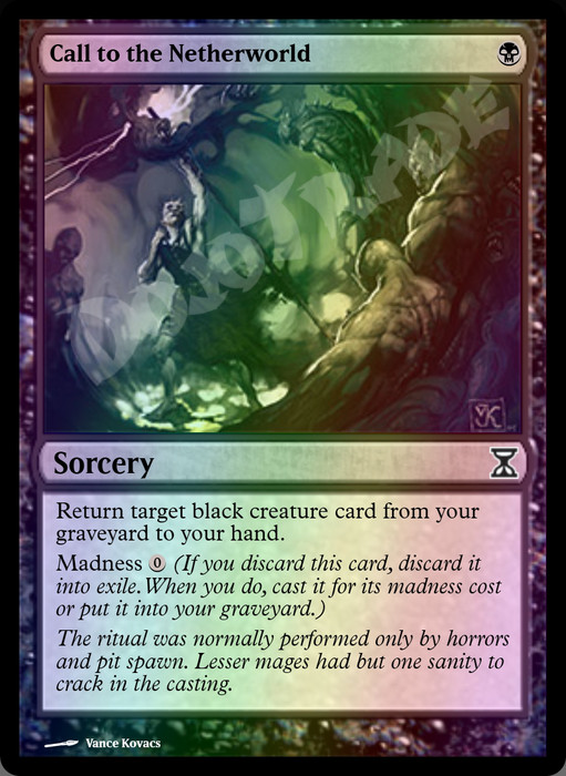 Call to the Netherworld FOIL