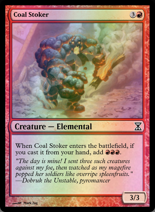 Coal Stoker FOIL