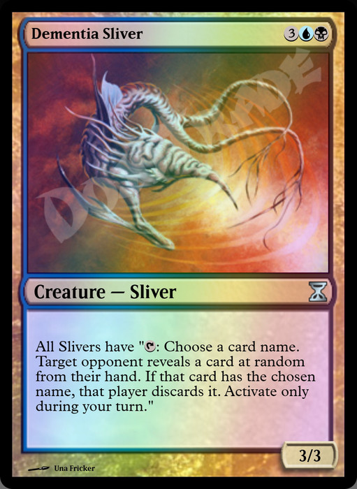 Dementia Sliver FOIL