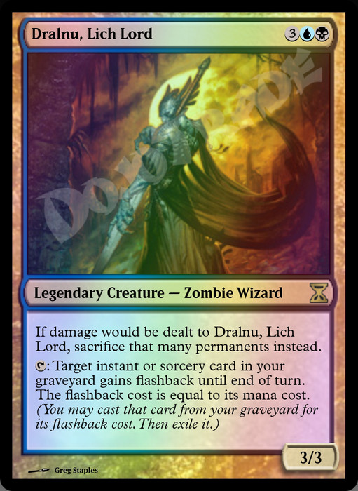 Dralnu, Lich Lord FOIL