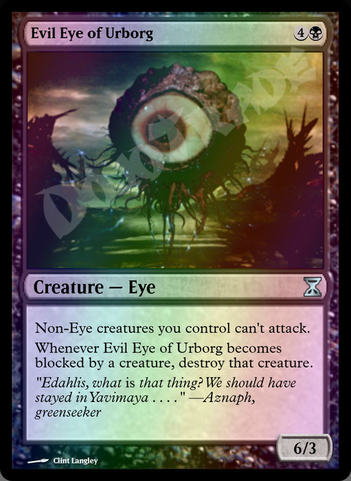 Evil Eye of Urborg FOIL