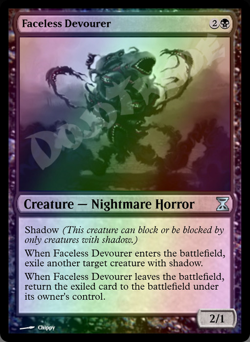 Faceless Devourer FOIL