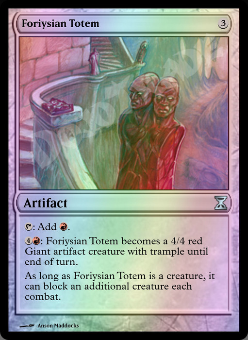 Foriysian Totem FOIL