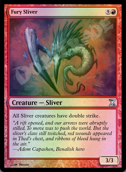 Fury Sliver FOIL