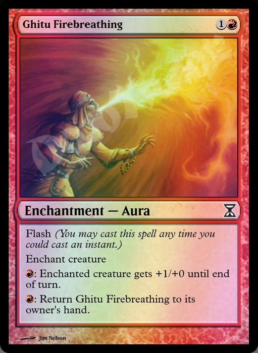 Ghitu Firebreathing FOIL