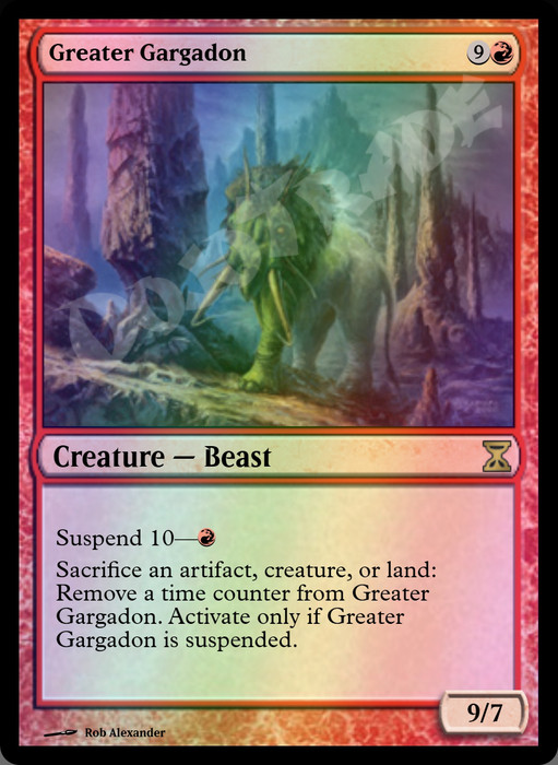 Greater Gargadon FOIL