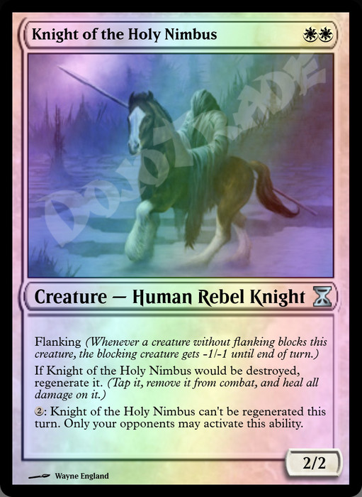 Knight of the Holy Nimbus FOIL