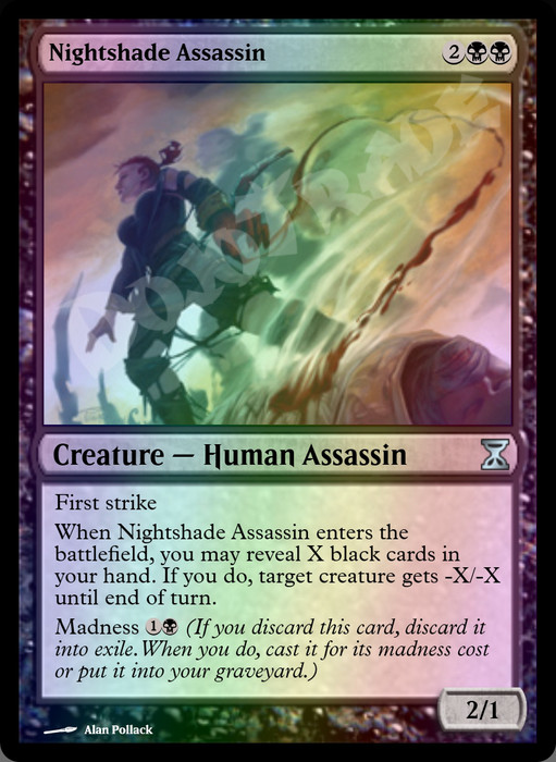 Nightshade Assassin FOIL