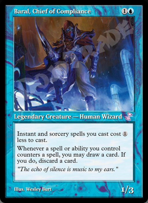 Baral, Chief of Compliance