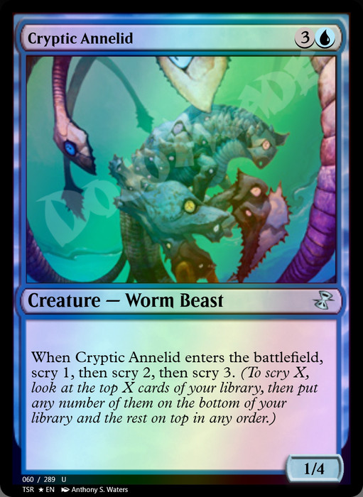 Cryptic Annelid FOIL