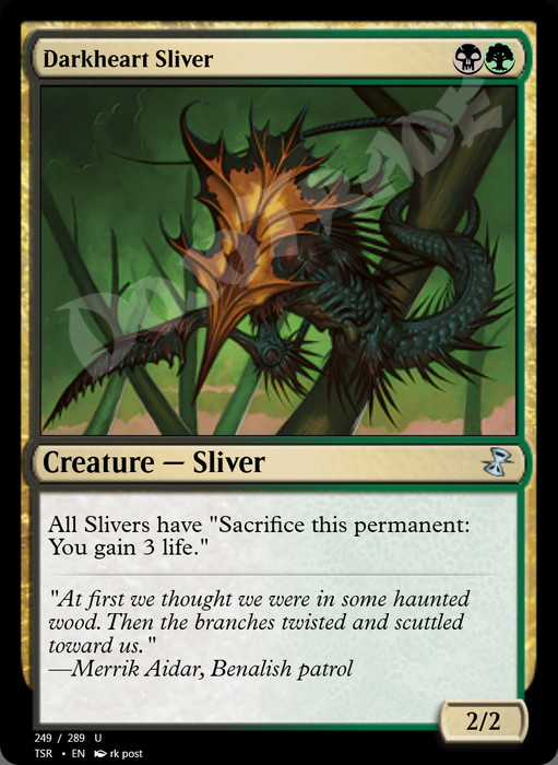 Darkheart Sliver