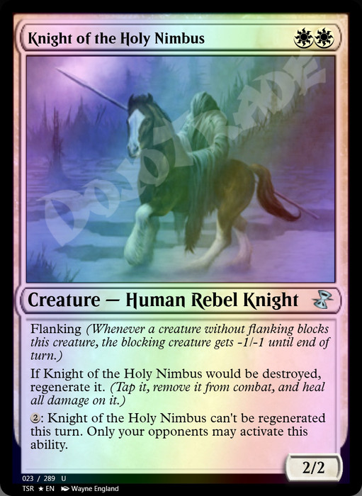 Knight of the Holy Nimbus FOIL