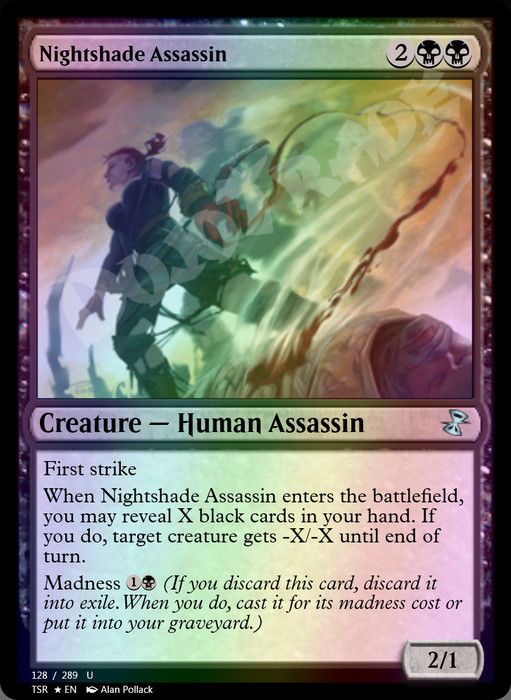 Nightshade Assassin FOIL