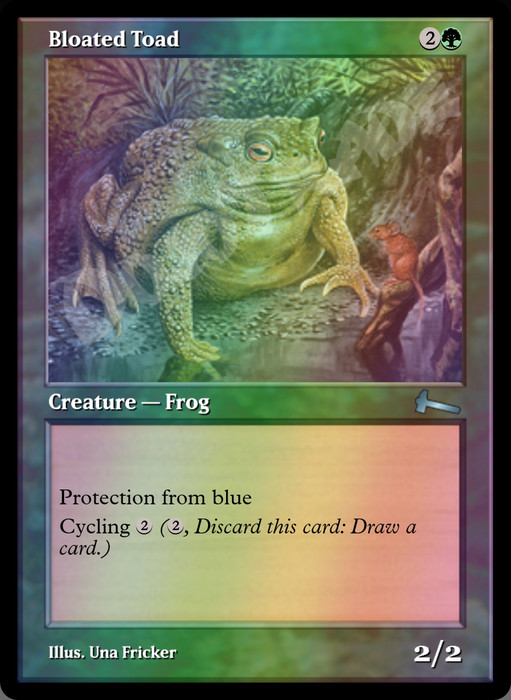 Bloated Toad FOIL