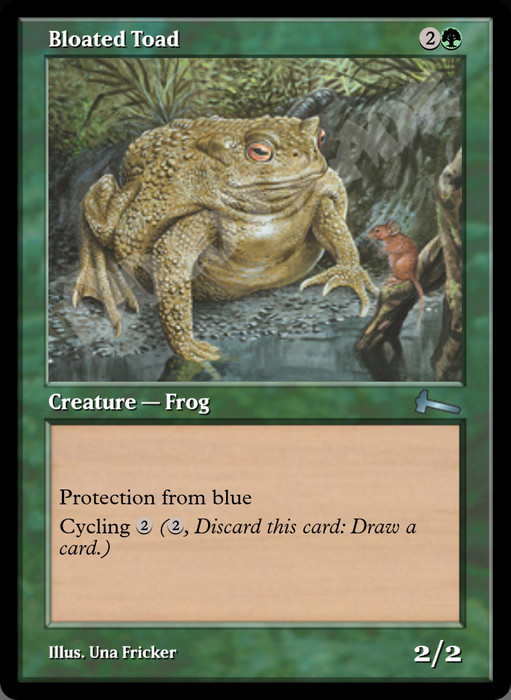 Bloated Toad