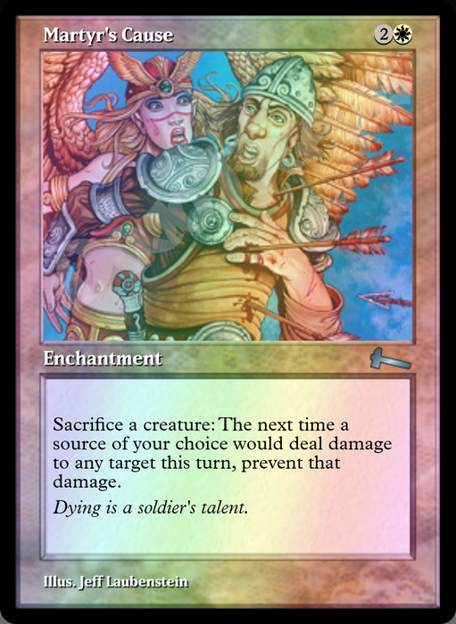 Martyr's Cause FOIL