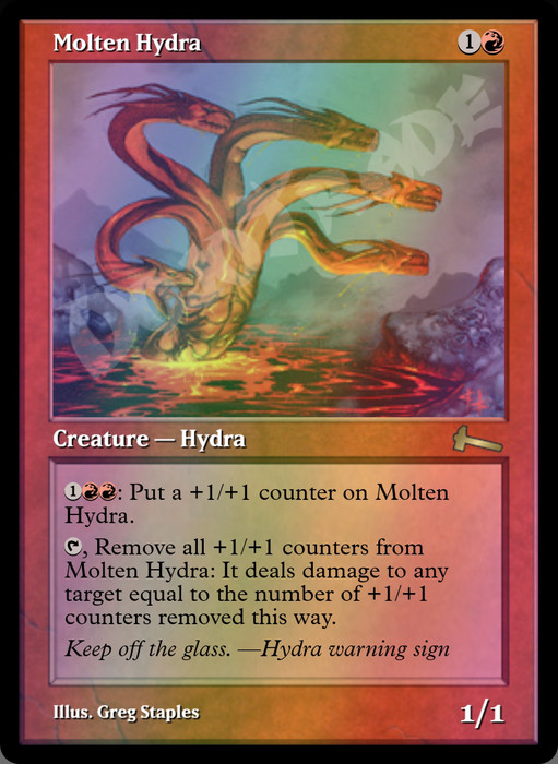 Molten Hydra FOIL