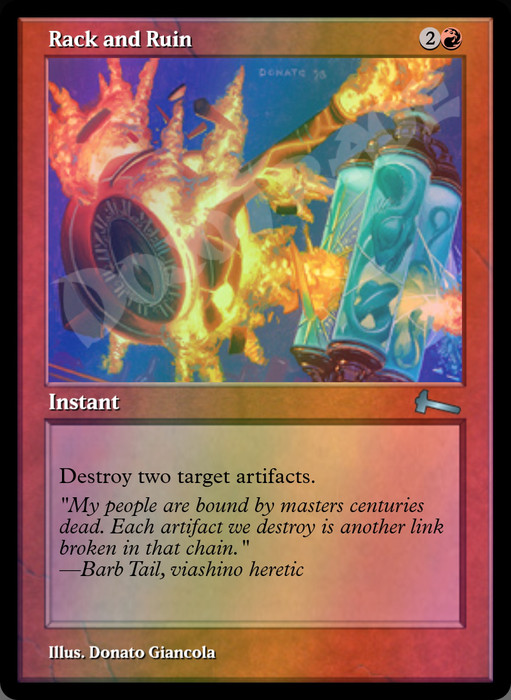 Rack and Ruin FOIL