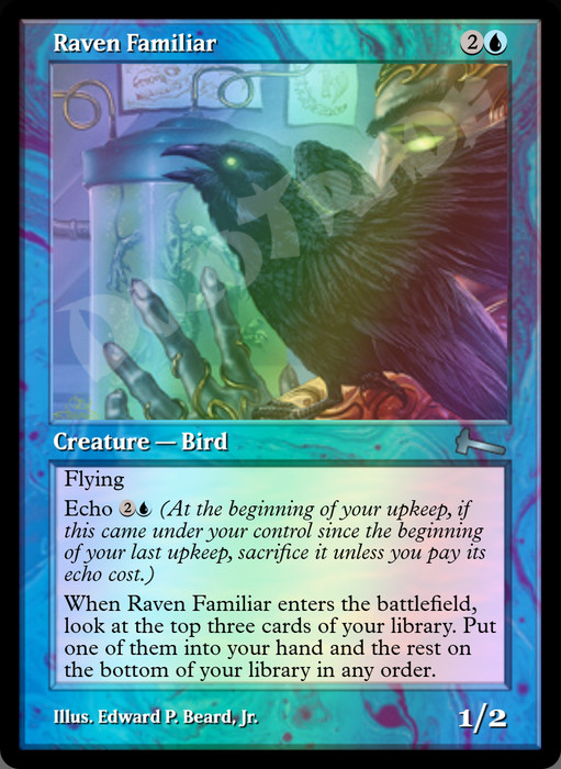 Raven Familiar FOIL