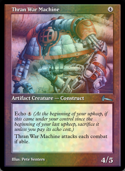 Thran War Machine FOIL