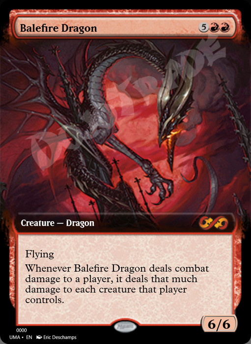 Balefire Dragon (Borderless)