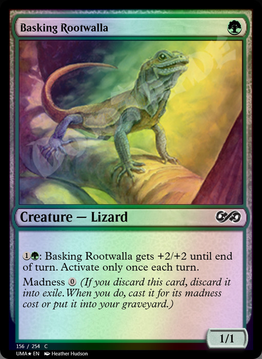 Basking Rootwalla FOIL