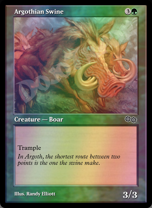 Argothian Swine FOIL