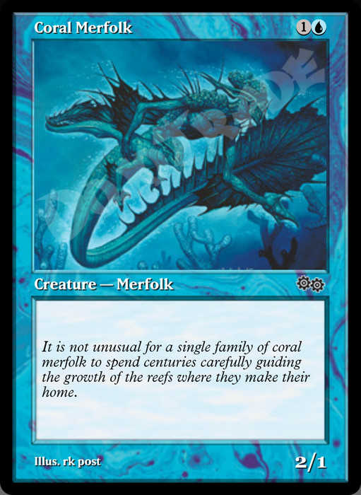 Coral Merfolk