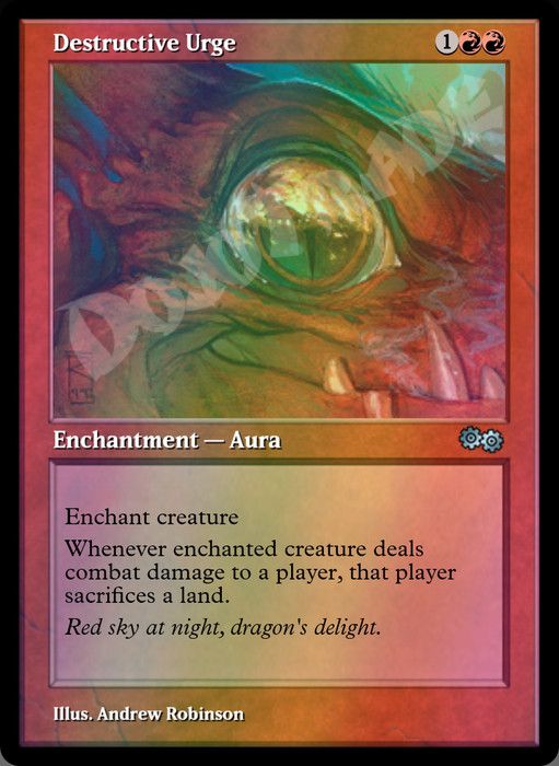 Destructive Urge FOIL