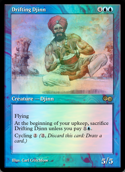 Drifting Djinn FOIL