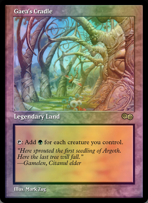 Gaea's Cradle FOIL