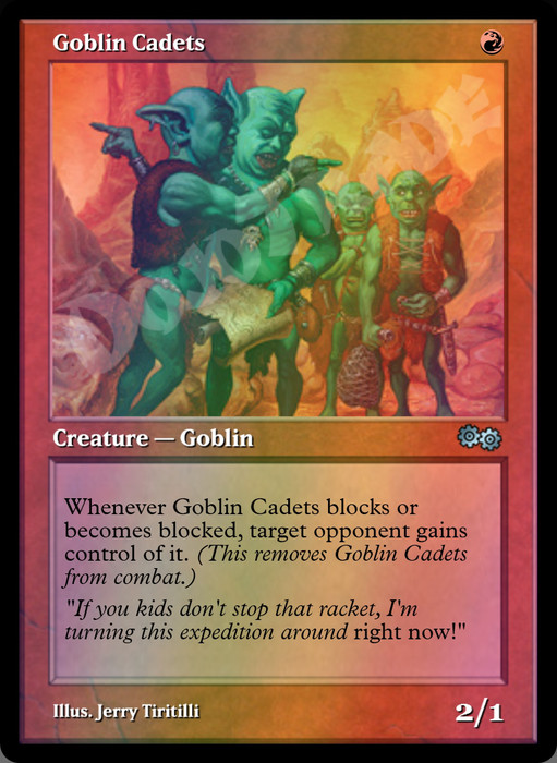 Goblin Cadets FOIL