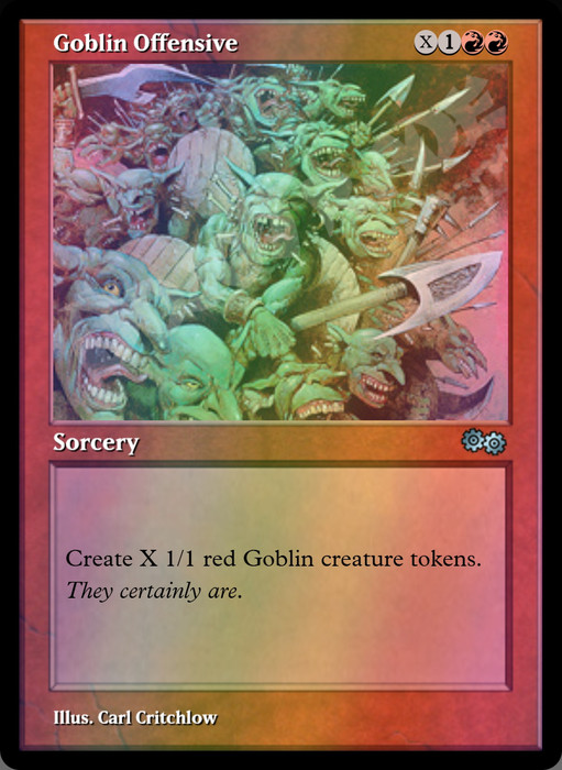 Goblin Offensive FOIL