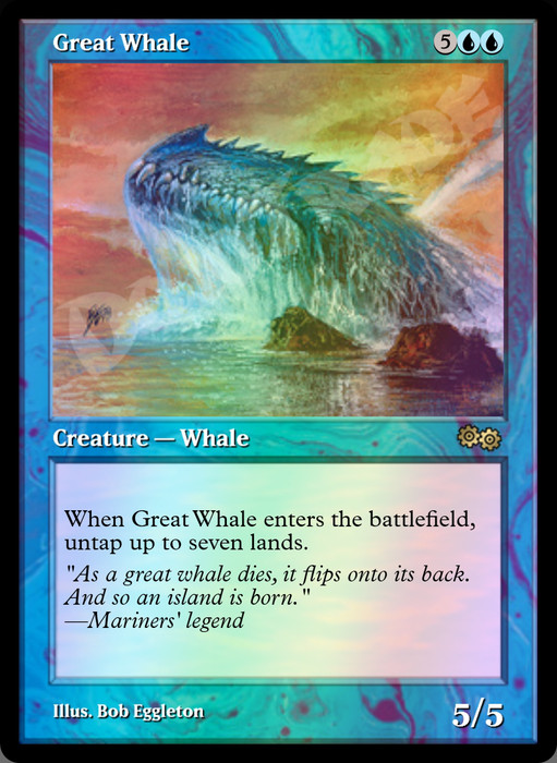 Great Whale FOIL