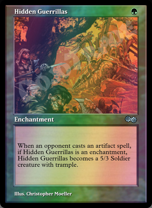 Hidden Guerrillas FOIL