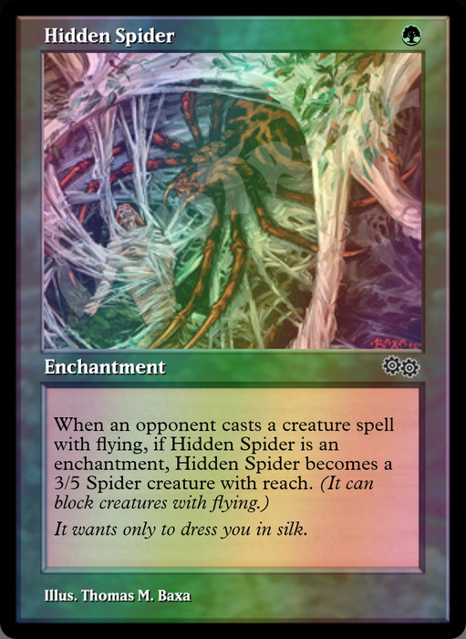 Hidden Spider FOIL