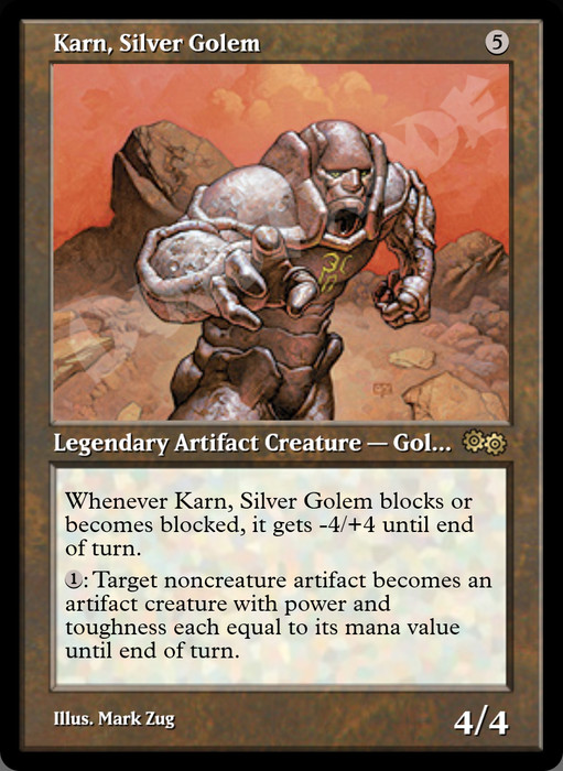 Karn, Silver Golem