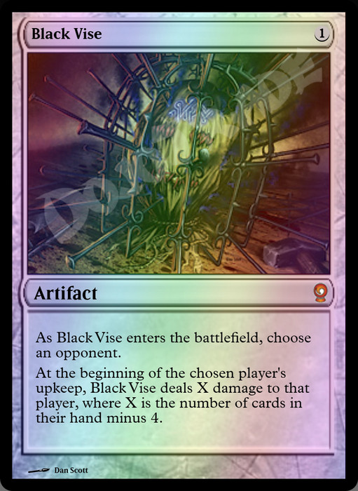 Black Vise FOIL