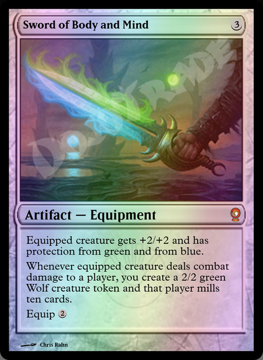 Sword of Body and Mind FOIL