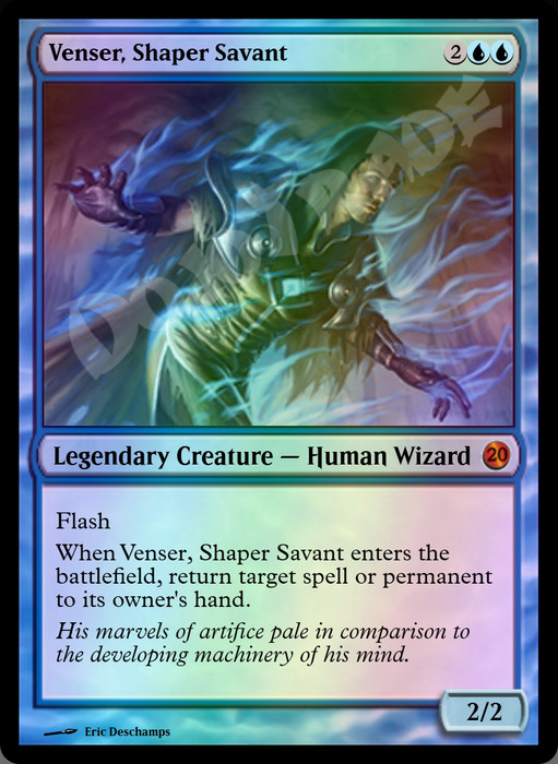 Venser, Shaper Savant FOIL