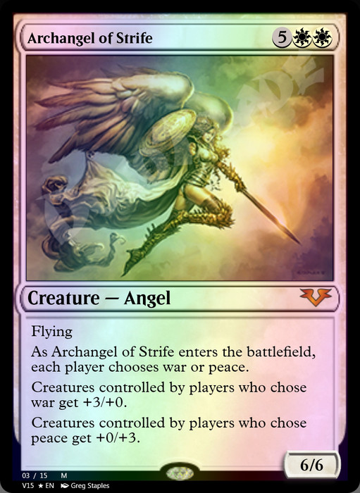 Archangel of Strife FOIL