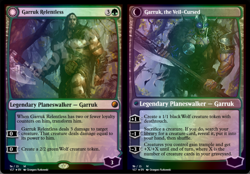 Garruk Relentless FOIL