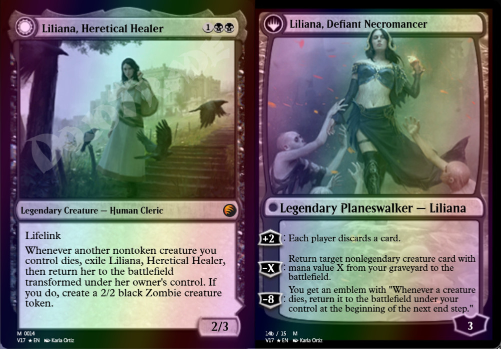 Liliana, Heretical Healer FOIL