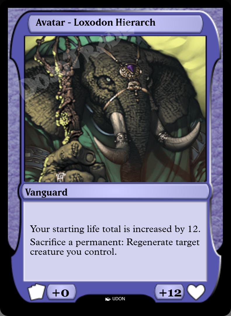 Avatar - Loxodon Hierarch