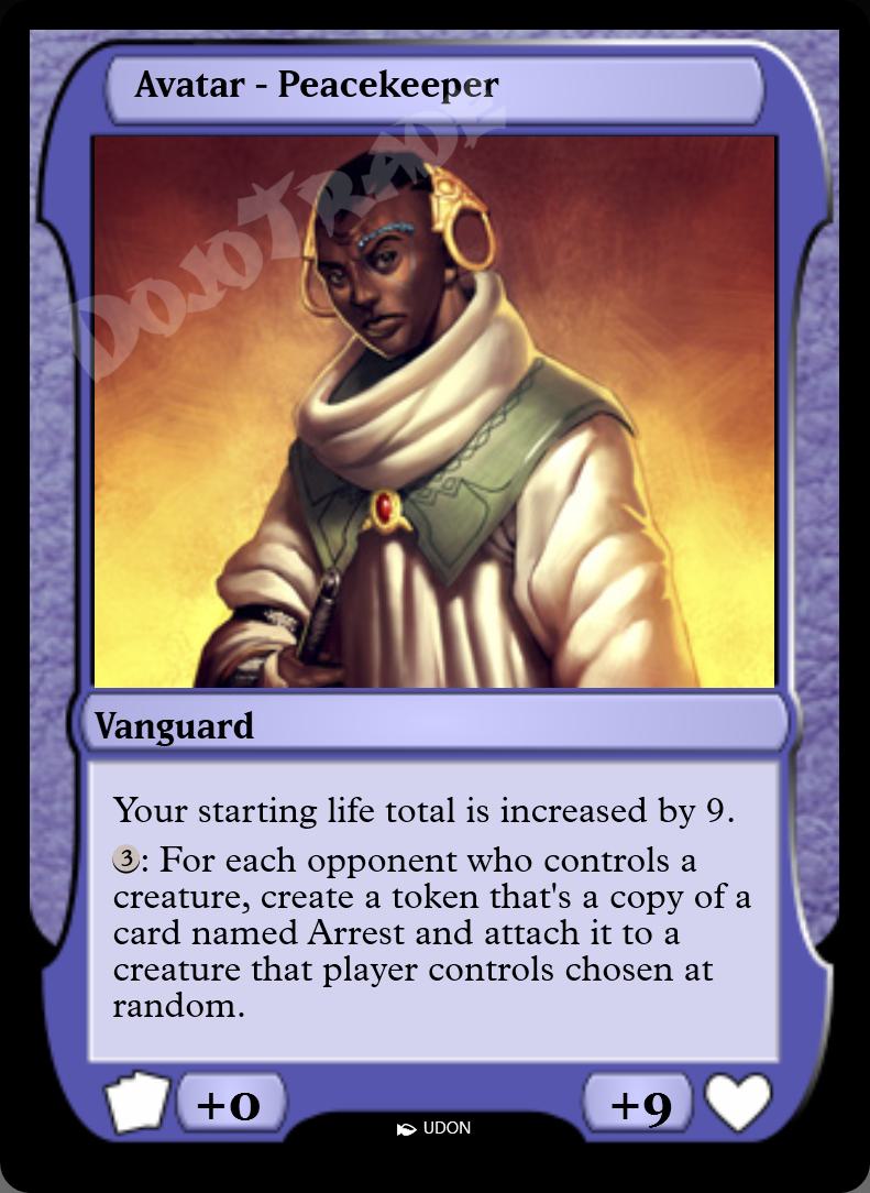 Avatar - Peacekeeper