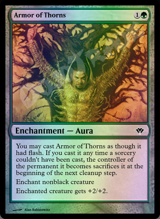 Armor of Thorns FOIL