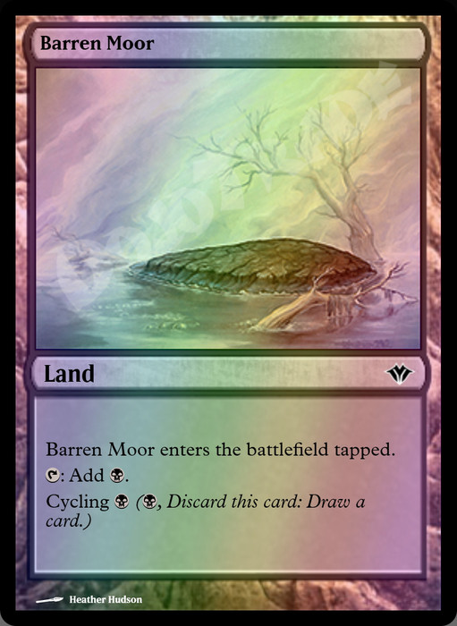 Barren Moor FOIL