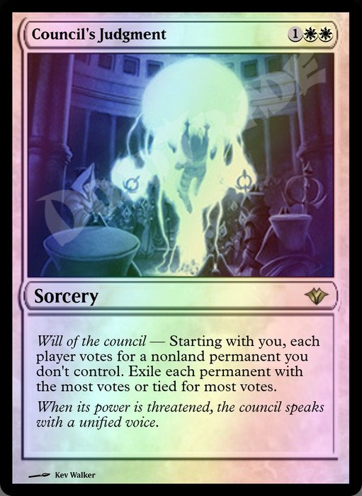 Council's Judgment FOIL