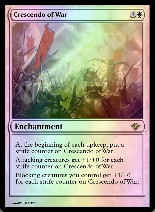 Crescendo of War FOIL