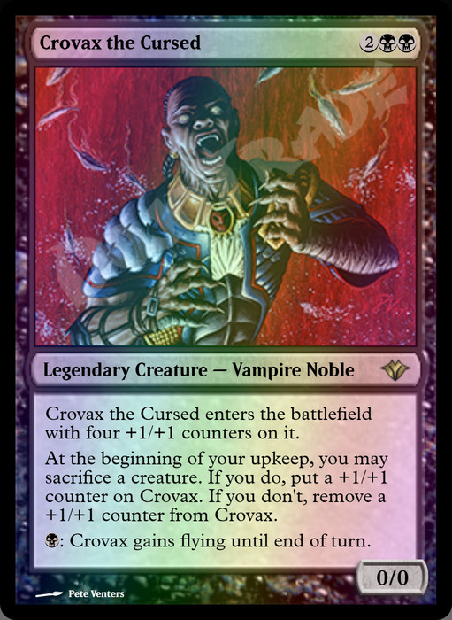 Crovax the Cursed FOIL